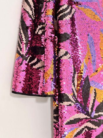 detalle del remate de la manga del vestido anari – dearroyo studio