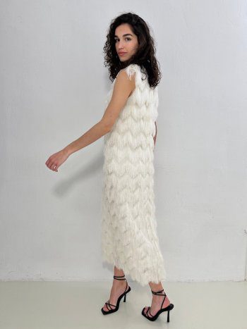 modelo girada con el vestido paris -dearroyo studio