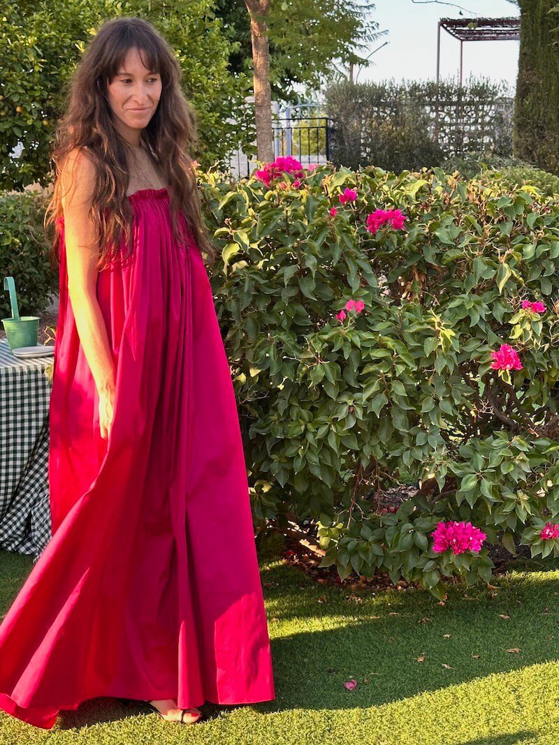 frontal modelo con vestido limon -dearroyo studio